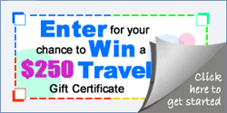 Sweepstakes from Cruise & Tour Planners: Enter to win a $250 Travel Gift Certificate